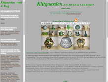 Tablet Screenshot of klitgaarden.net